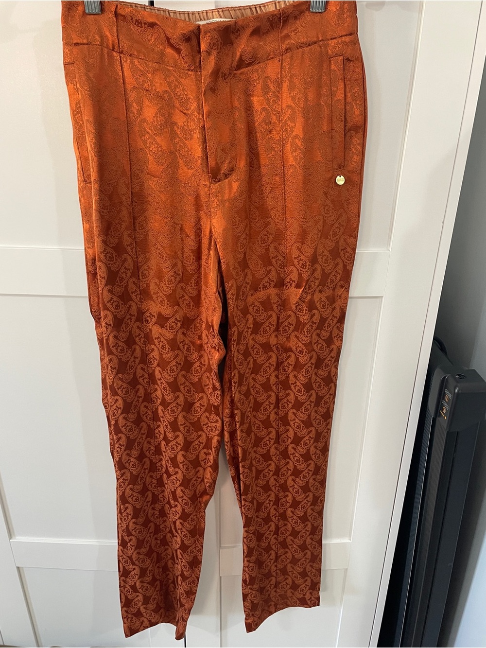 Scotch & Soda Madison Scotch Starwatcher Pants XS Paisley Jacquard Trousers